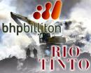 BHP Billiton  Rio Tinto     